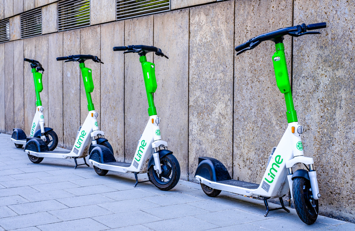 E-Scooter-Sharing